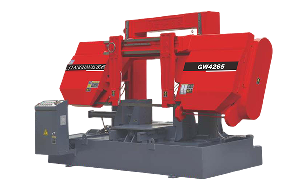 月湖GW4265双柱龙门卧式带锯床
