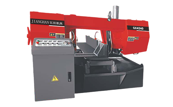 月湖GX4240旋转式带锯床