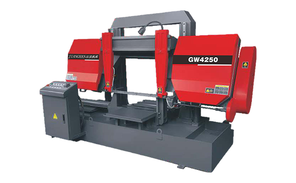 月湖GW4250双柱龙门卧式带锯床