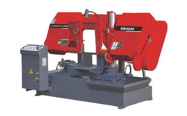 月湖GW4240双柱卧式带锯床